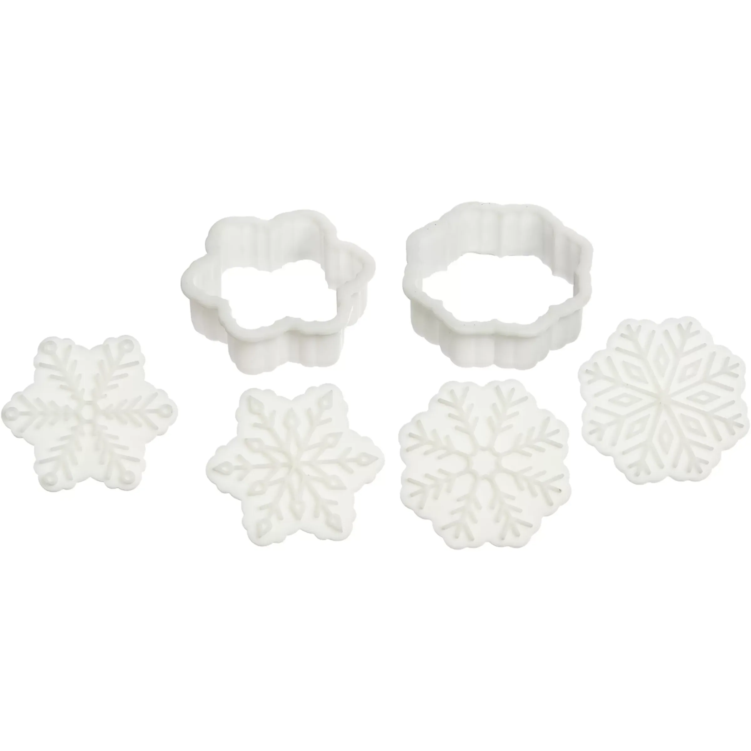 Depot Ausstechform-Set Snowflake Mit Pragung