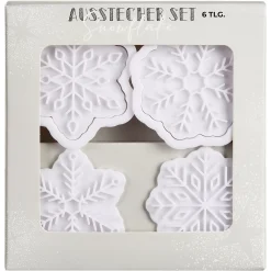 Depot Ausstechform-Set Snowflake Mit Pragung