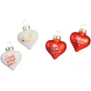 Depot Baumschmuck Heart Family Glas Ca.4Cm