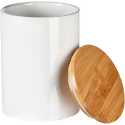 Depot Boite A Provisions Lina Avec Couvercle En Bois