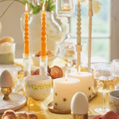 Depot Bougie A Tete Plate Fleur Sechee Cheap