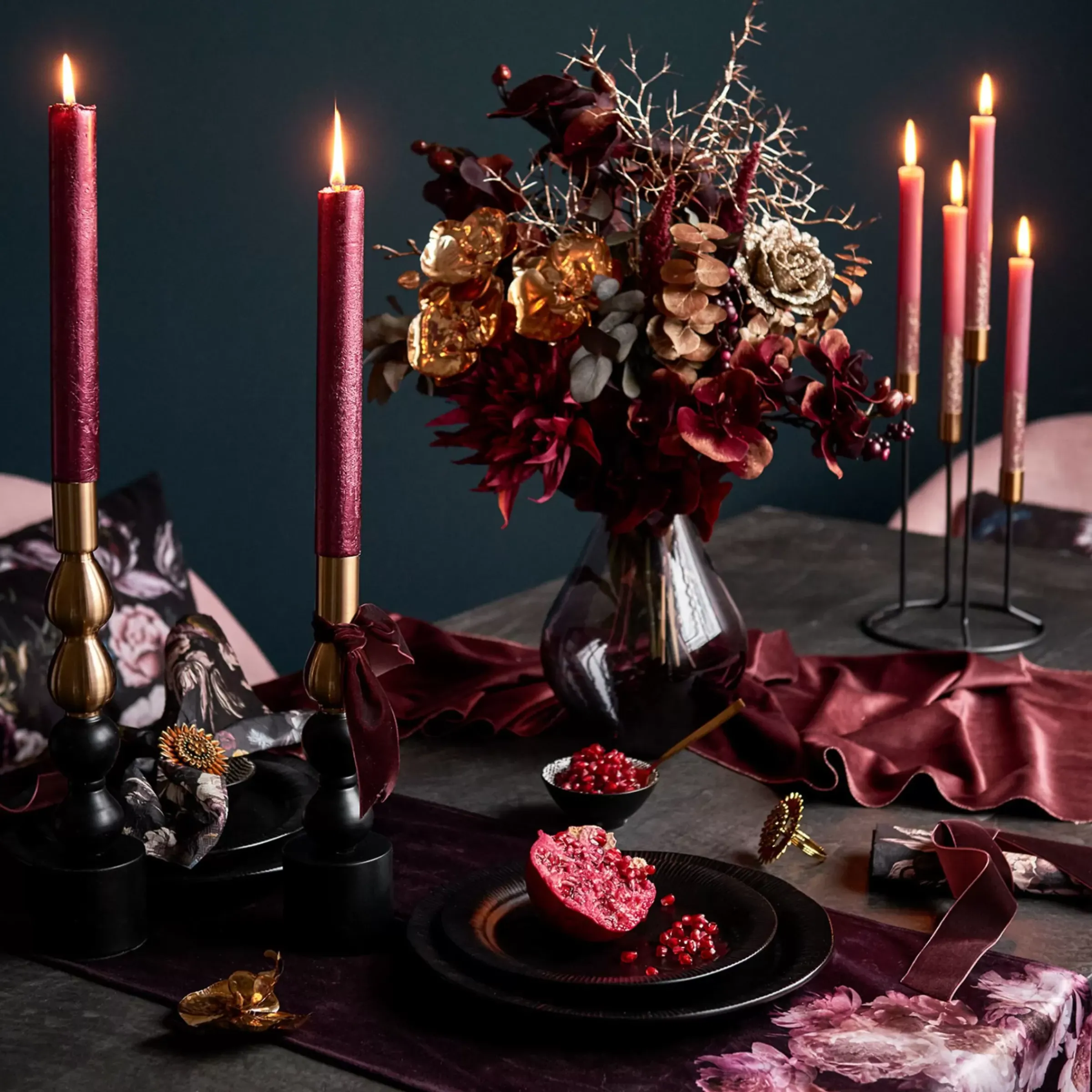 Depot Bougie Conique Rustique