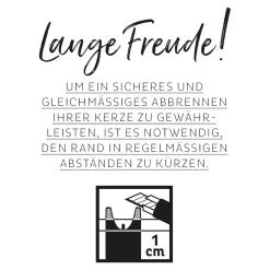 Depot Bougie Pilier, Cannelee Fashion