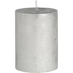 Depot Bougie Pilier Finition Metallisee