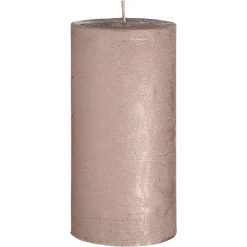 Depot Bougie Pilier Finition Metallisee