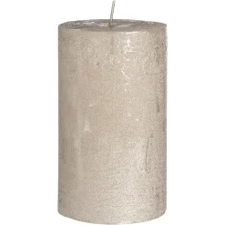 Depot Bougie Pilier Finition Metallisee