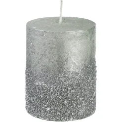 Depot Bougie Pilier Metallic Granulat