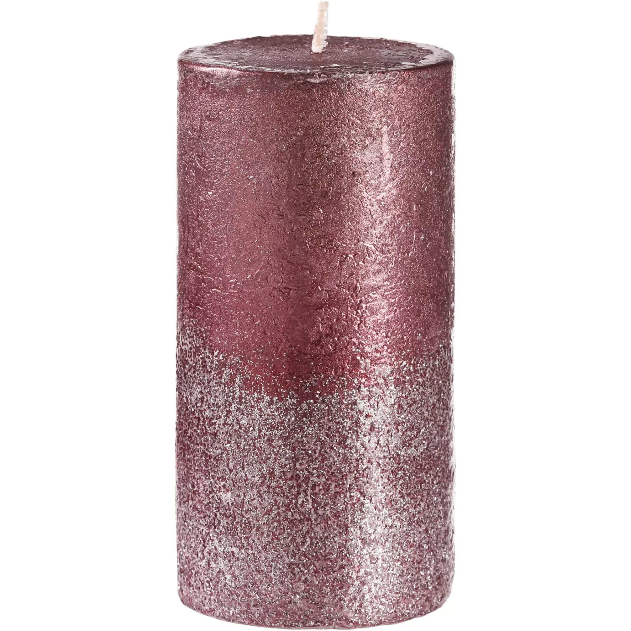 Depot Bougie Pilier Metallic Granulat