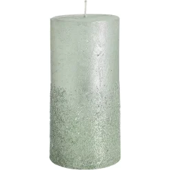 Depot Bougie Pilier Metallic Granulat