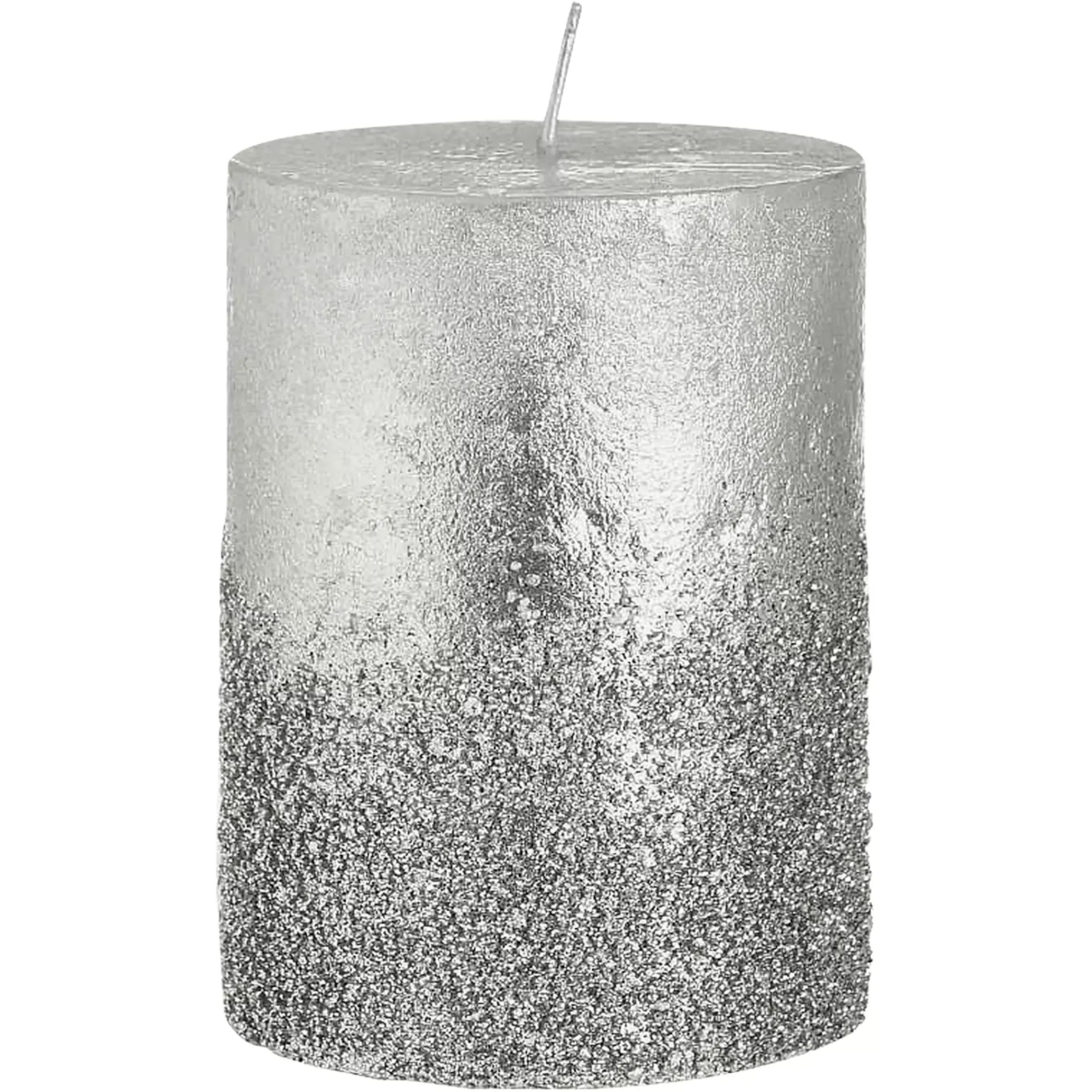 Depot Bougie Pilier Metallic Granulat