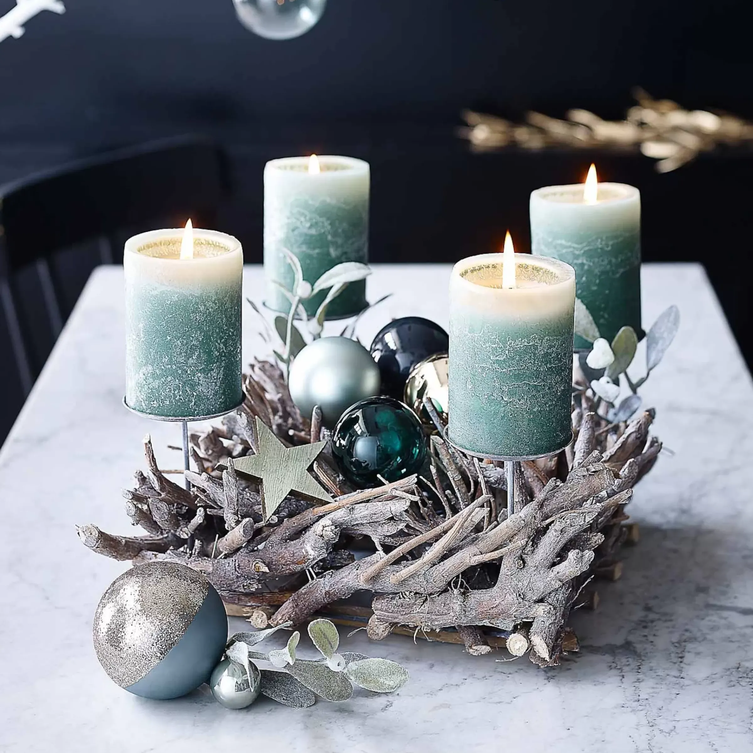 Depot Bougie Pilier Rustic