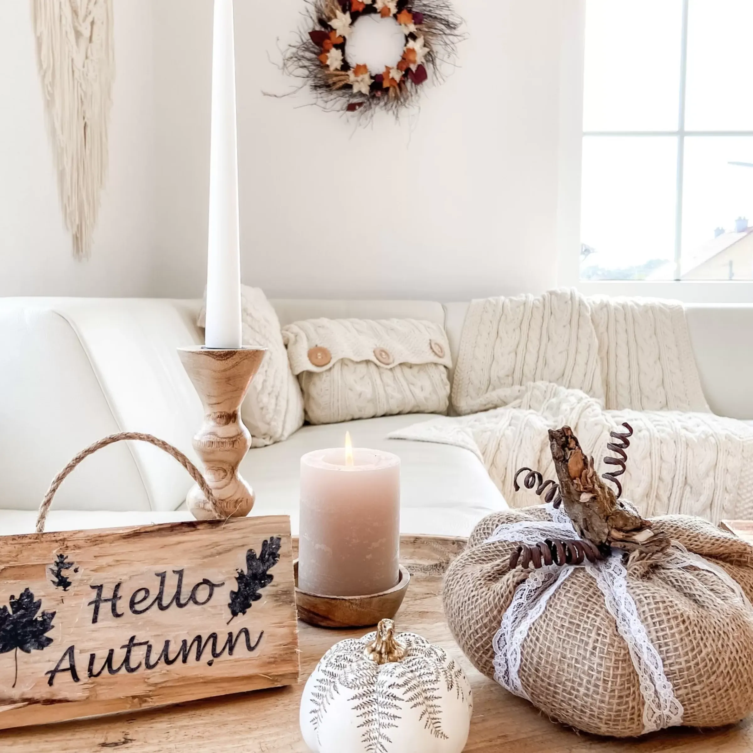 Depot Bougie Pilier Rustic