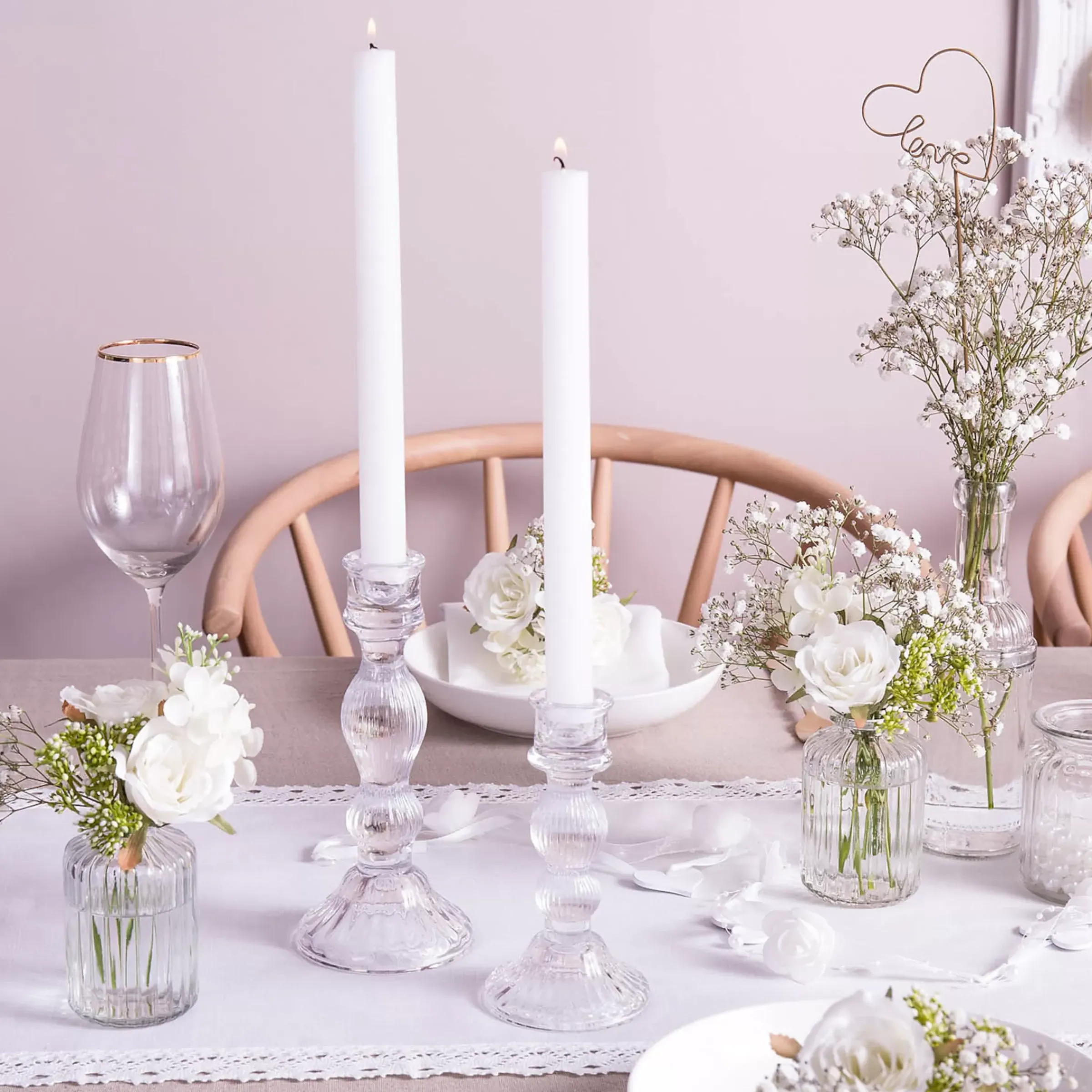 Depot Bougies A Tige Rustic