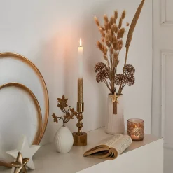 Depot Bougies Baton Or Paillettes