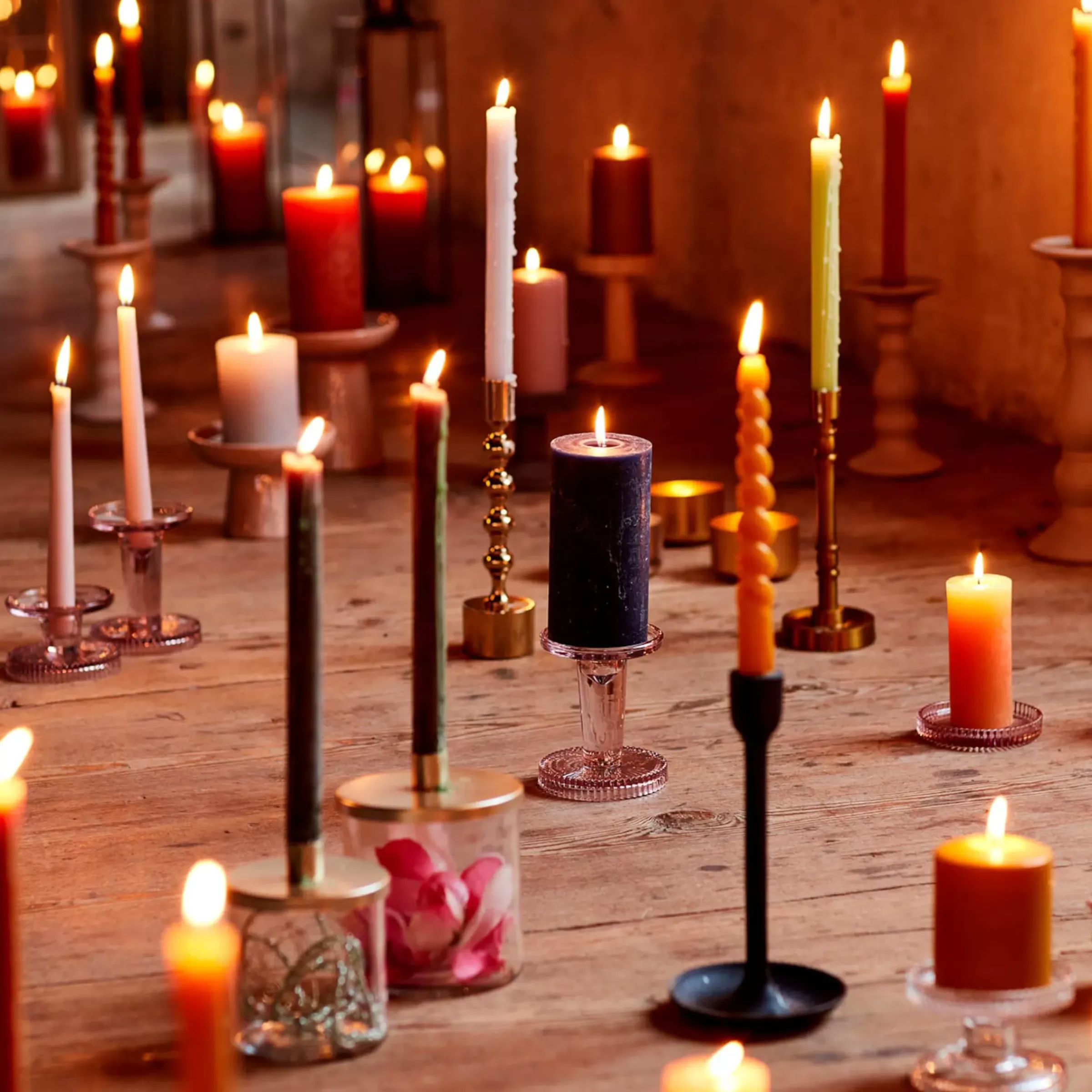 Depot Bougies Pointues Twisted