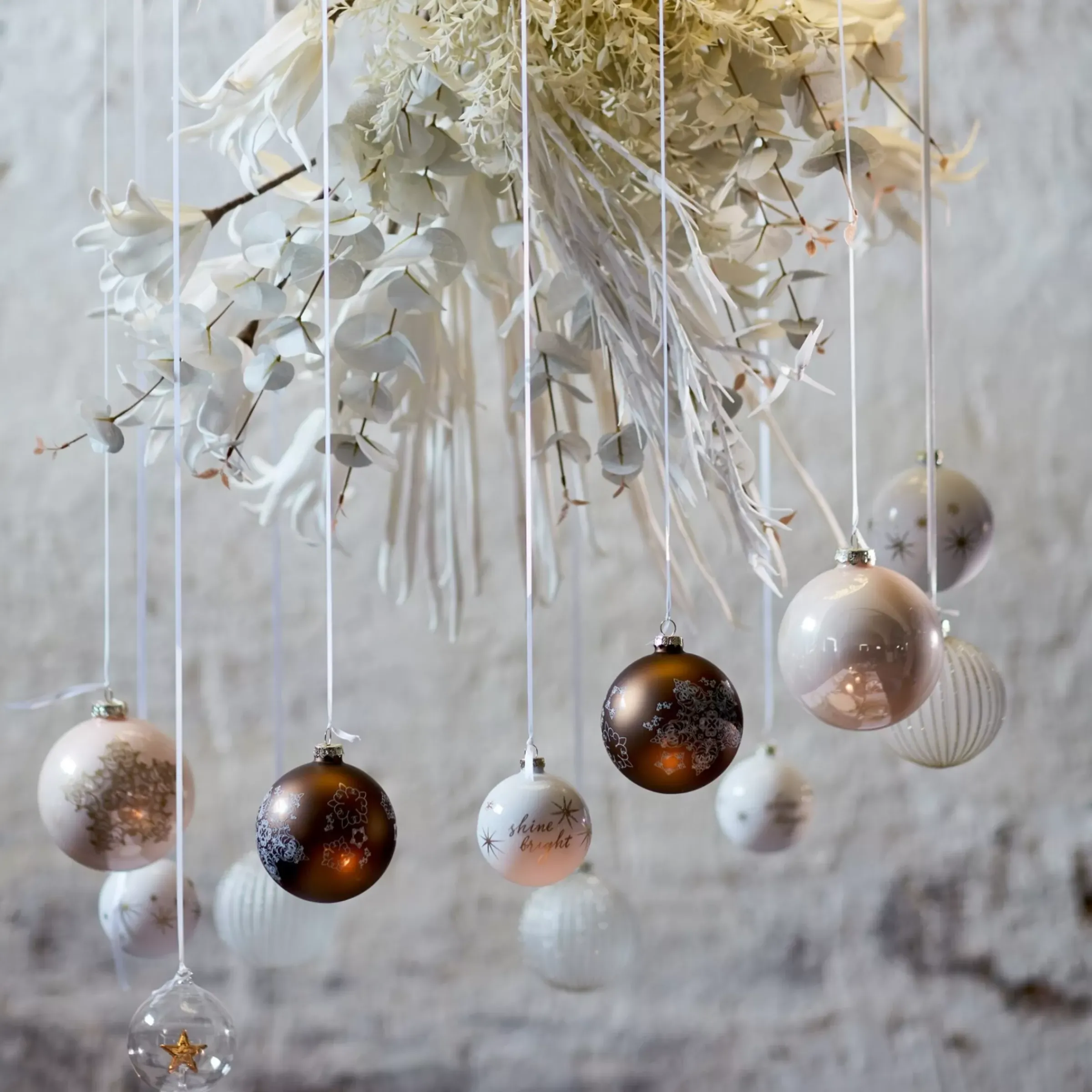 Depot Boule De Noël En Verre Etoile