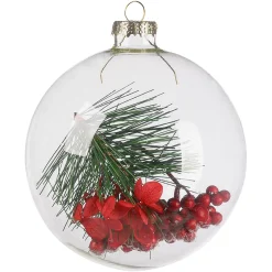 Depot Boule De Noël En Verre Filled Berries