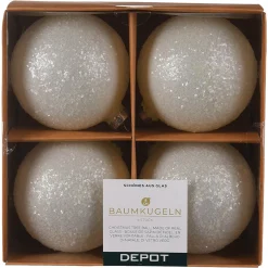 Depot Boule De Noël En Verre Glimmer
