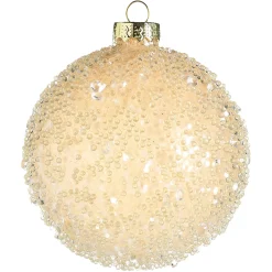 Depot Boule De Noël En Verre Glimmer Pearls