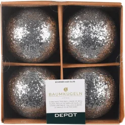 Depot Boule De Noël En Verre Glimmer