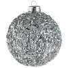 Depot Boule De Noël En Verre Granules A Paillettes