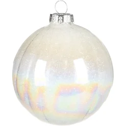 Depot Boule De Noël En Verre Holo Glimmer