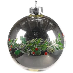 Depot Boule De Noël En Verre Ilex