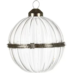 Depot Boule De Noël En Verre Medaillon