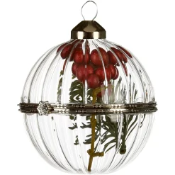 Depot Boule De Noël En Verre Medaillon