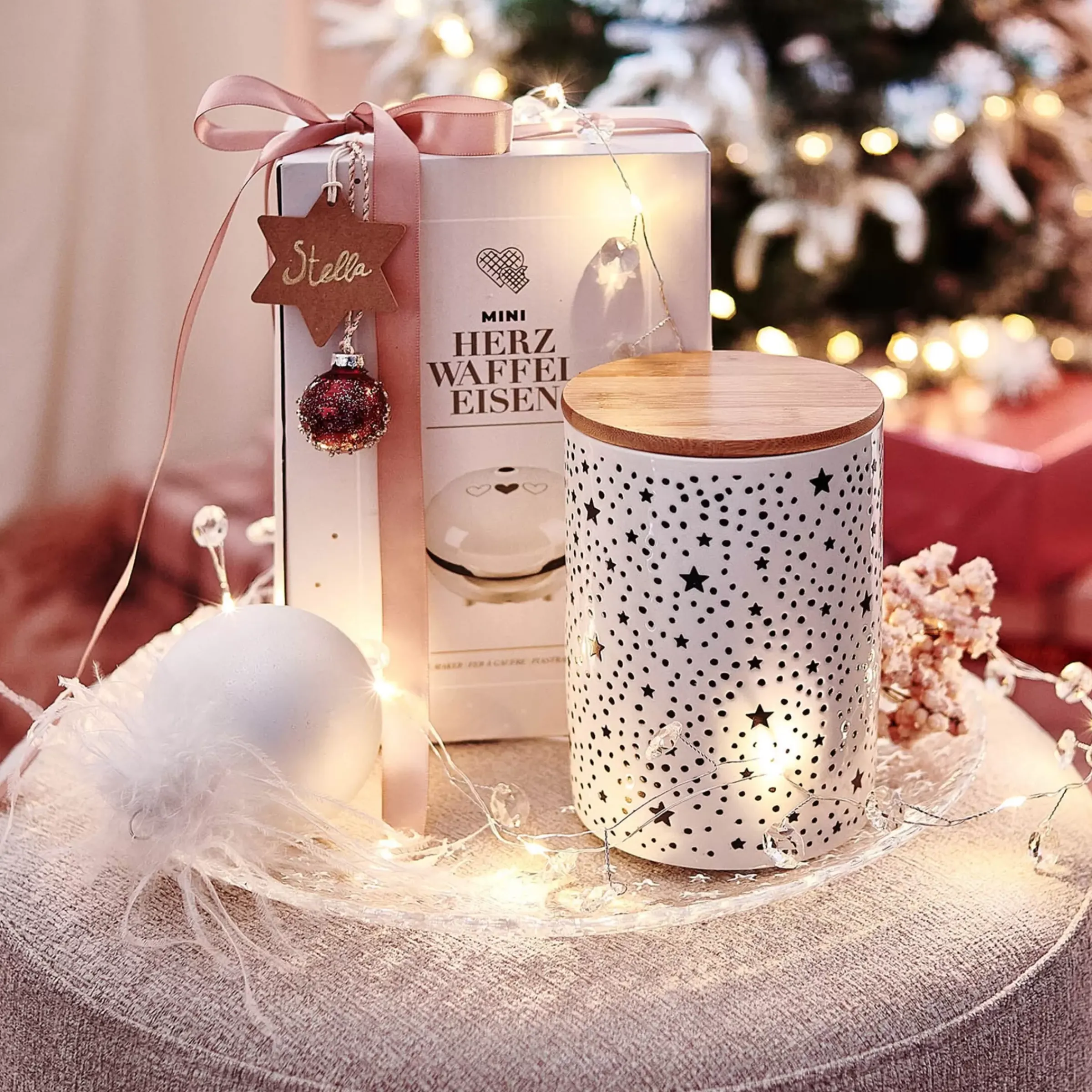 Depot Boule De Noël En Verre Plume