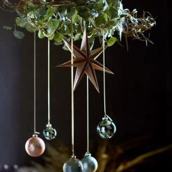 Depot Boule De Noël En Verre Vintage Glam