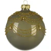 Depot Boule De Noël En Verre Vintage Glam