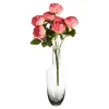 Depot Bouquet De Fleurs Artificielles Roses Cheap