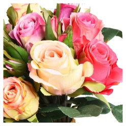 Depot Bouquet De Fleurs Artificielles Roses Best Sale
