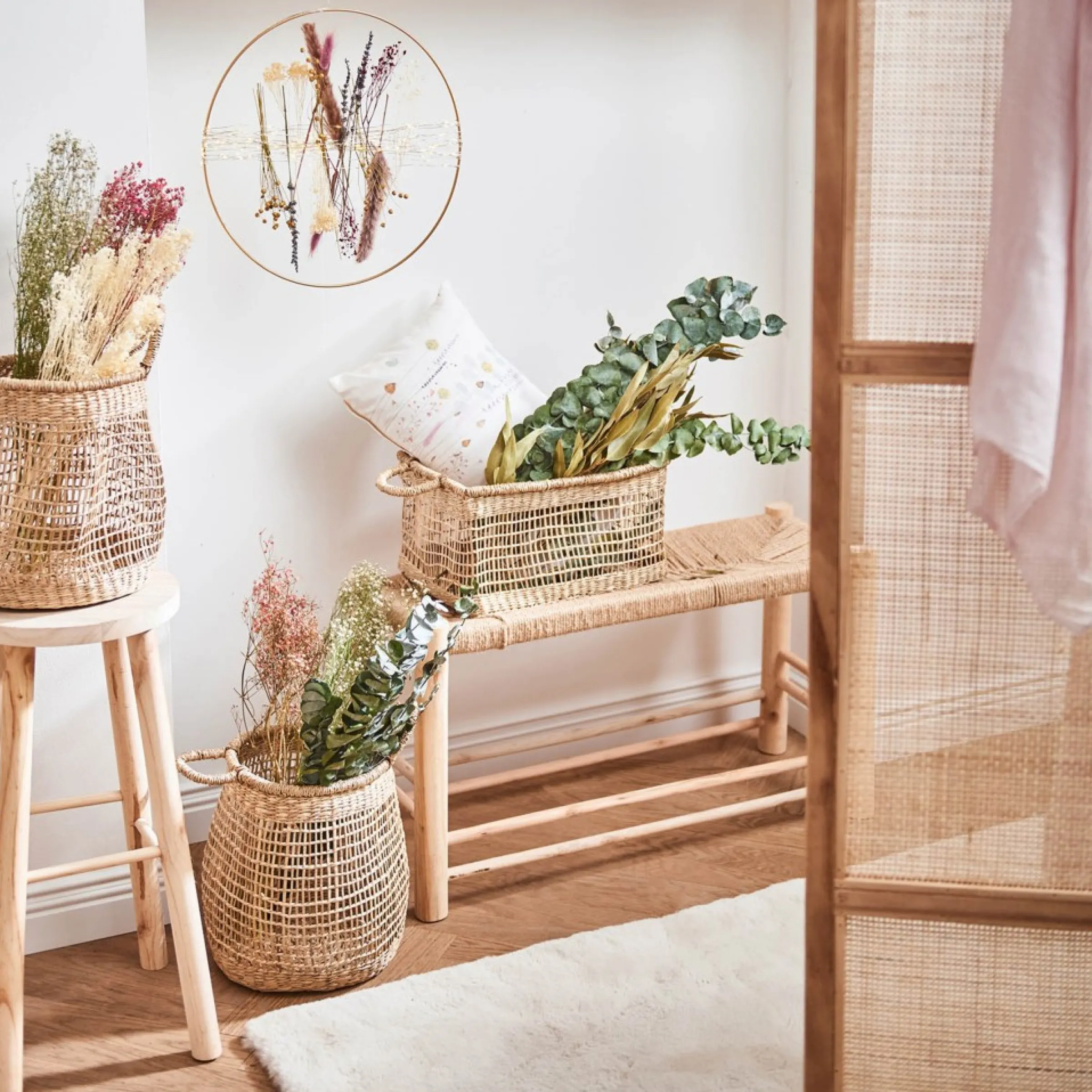 Depot Bouquet De Fleurs Sechees Setaria Hot