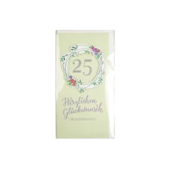 Depot Carte Pliante Noces D'Argent