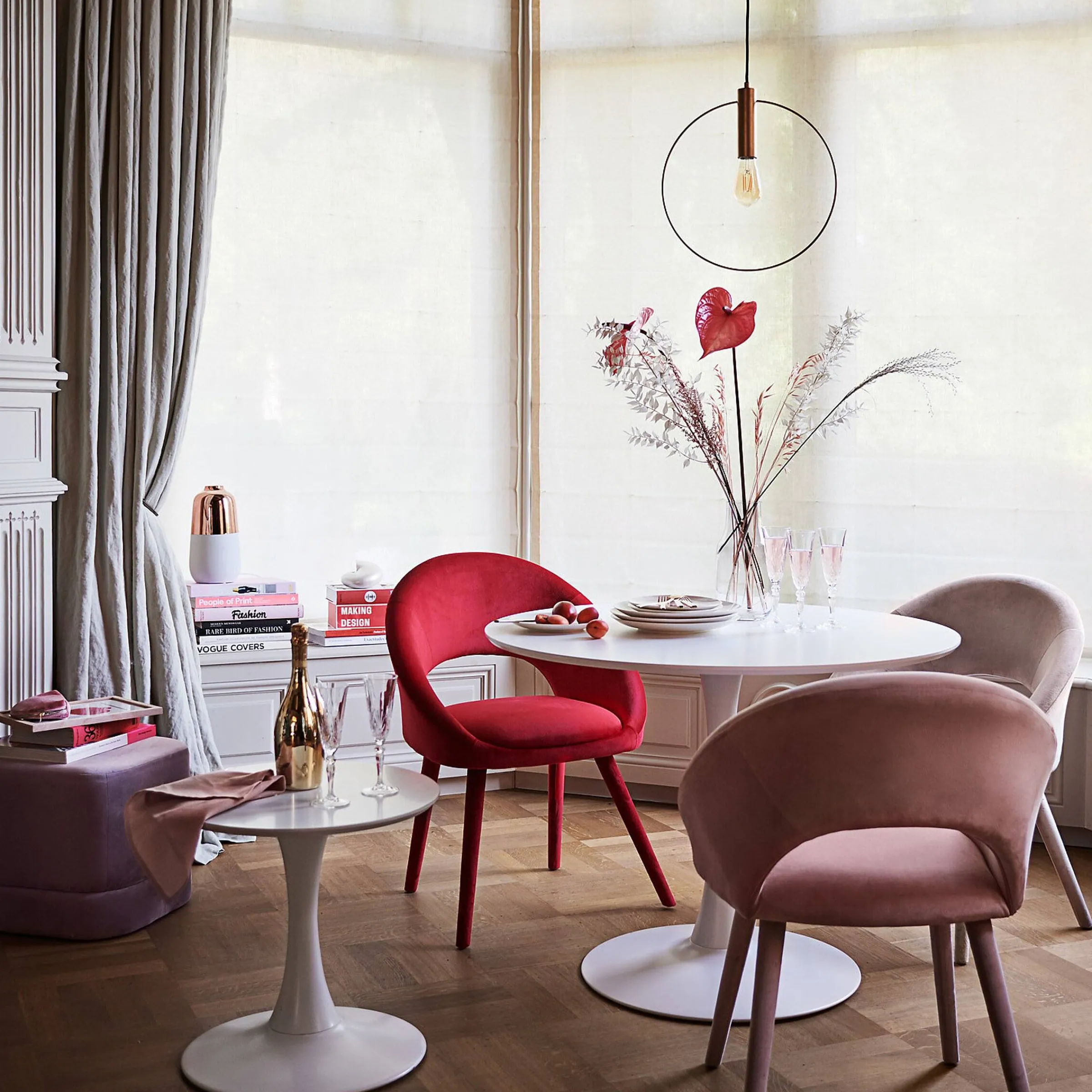 Depot Chaise En Velours Celin Best