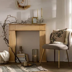 Depot Console De Cheminee Toni Avec Espace De Rangement Clearance