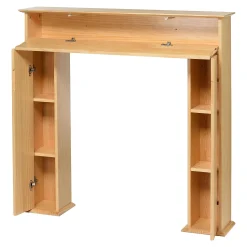 Depot Console De Cheminee Toni Avec Espace De Rangement Clearance