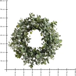 Depot Couronne Artificielle Eucalyptus