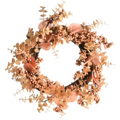 Depot Couronne Artificielle Eucalyptus & Baies