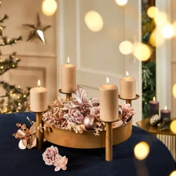 Depot Couronne Artificielle Eucalyptus & Baies