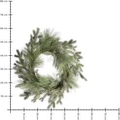 Depot Couronne Artificielle Melange De Sapins