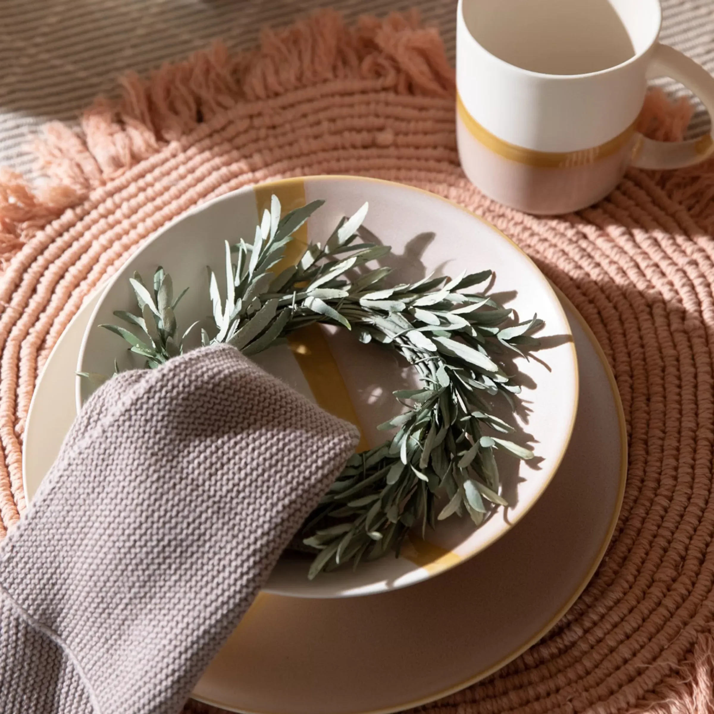 Depot Couronne Artificielle Romarin