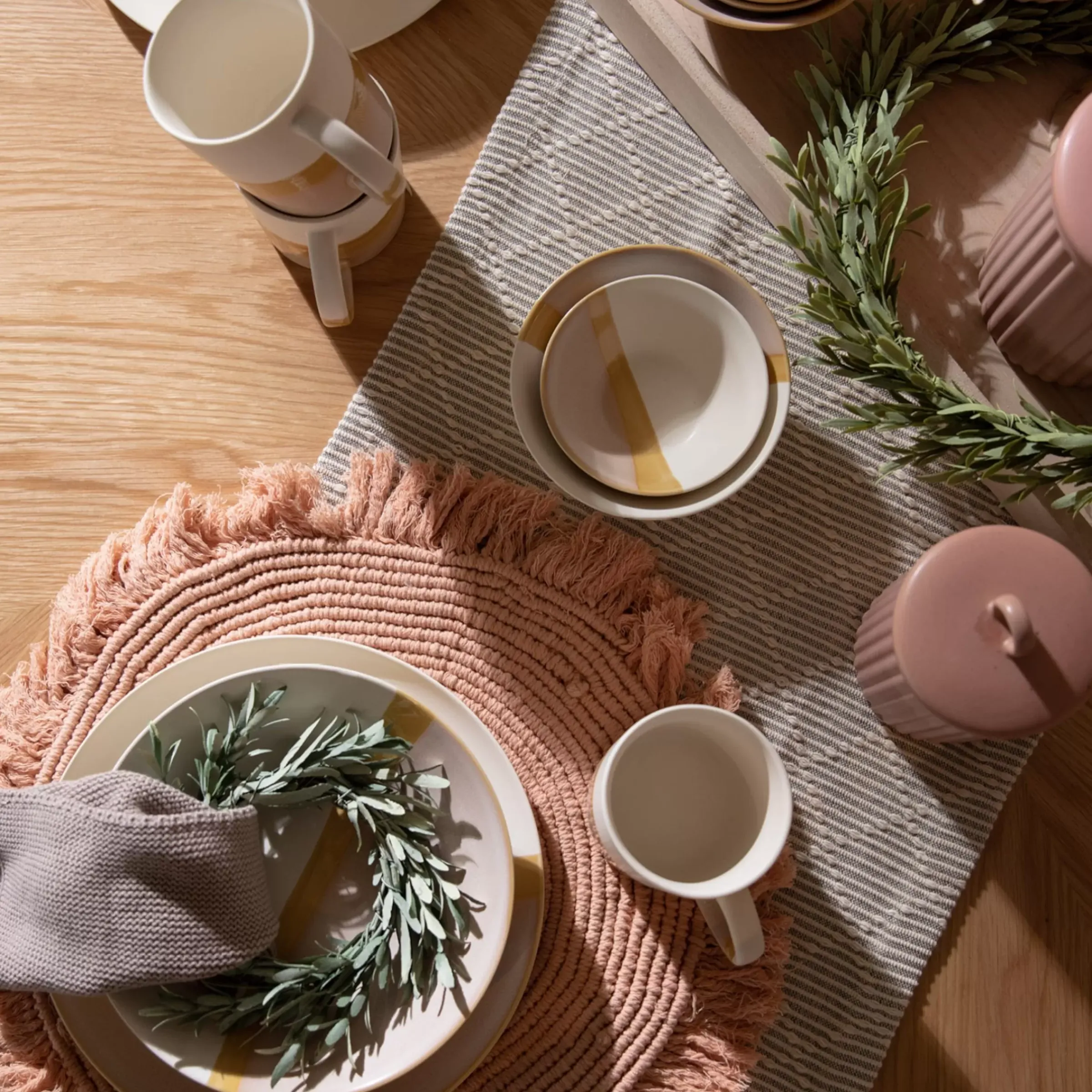 Depot Couronne Artificielle Romarin