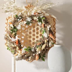 Depot Couronne De Fleurs Sechees Estelle