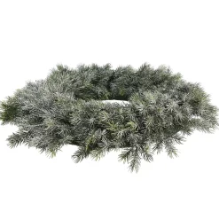 Depot Couronne De Sapin Artificielle Frosty, Enneigee