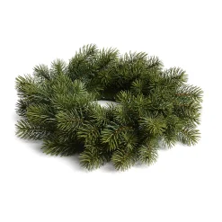 Depot Couronne De Sapin Artificielle, Enneigee
