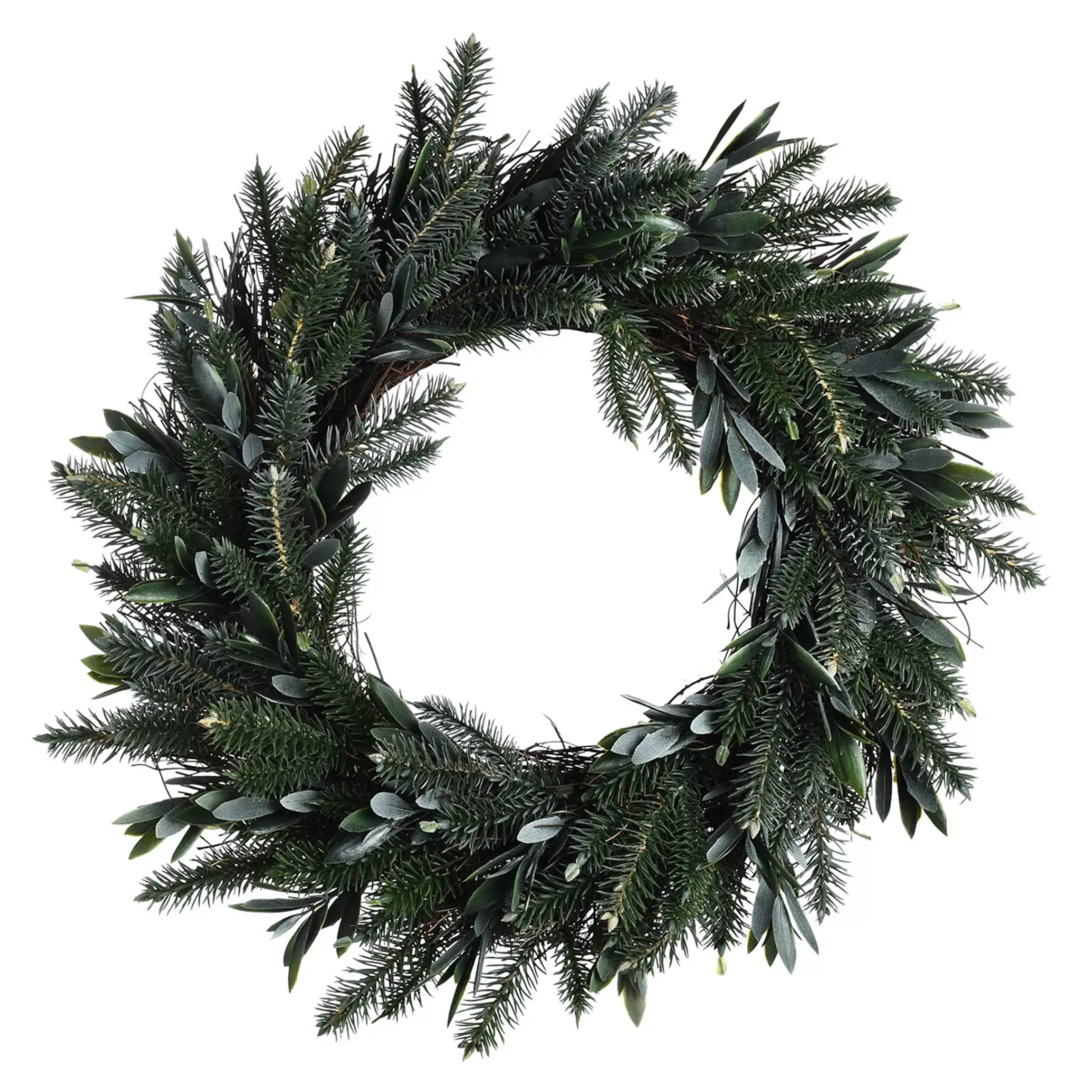 Depot Couronne De Sapin D'Art Olive
