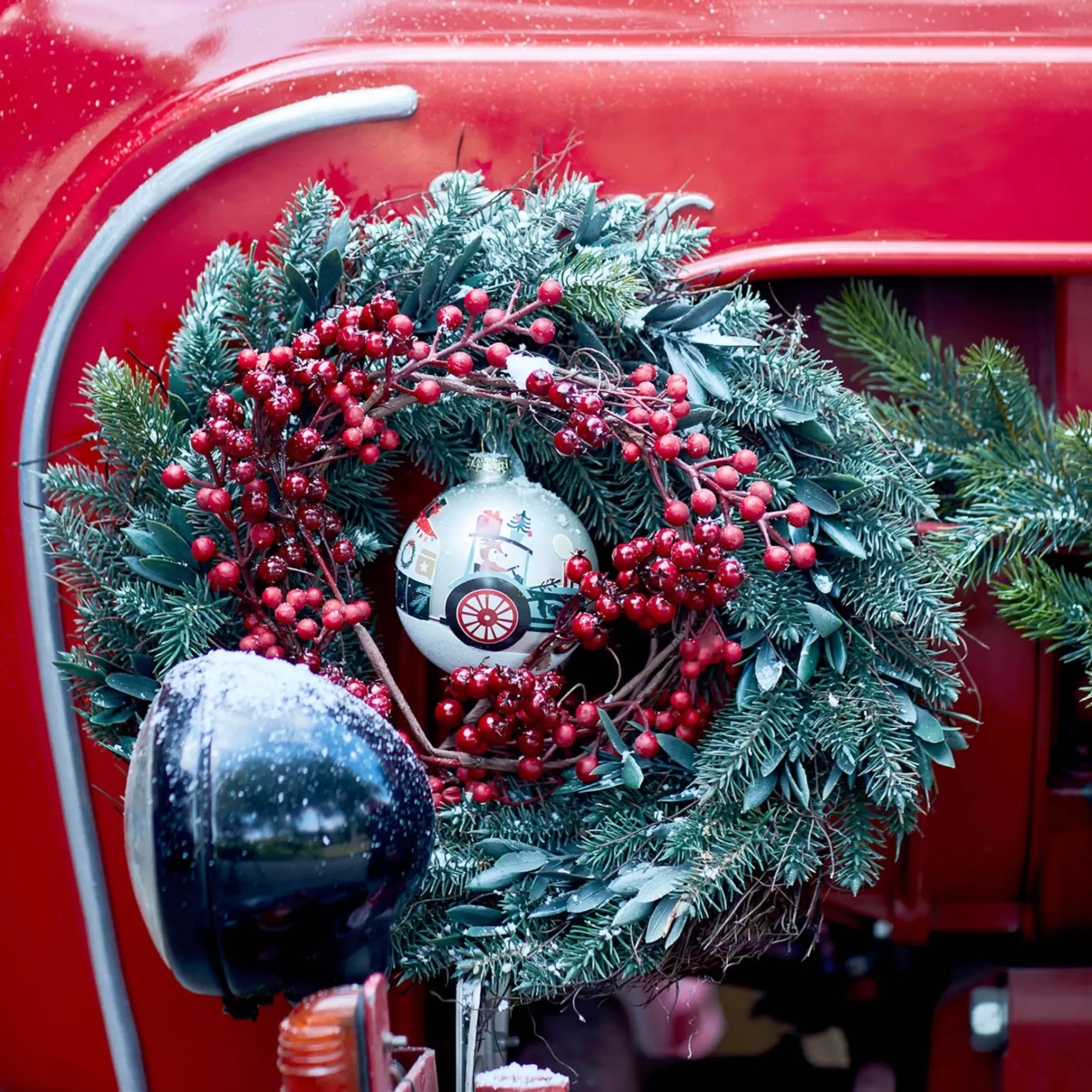 Depot Couronne De Sapin D'Art Olive